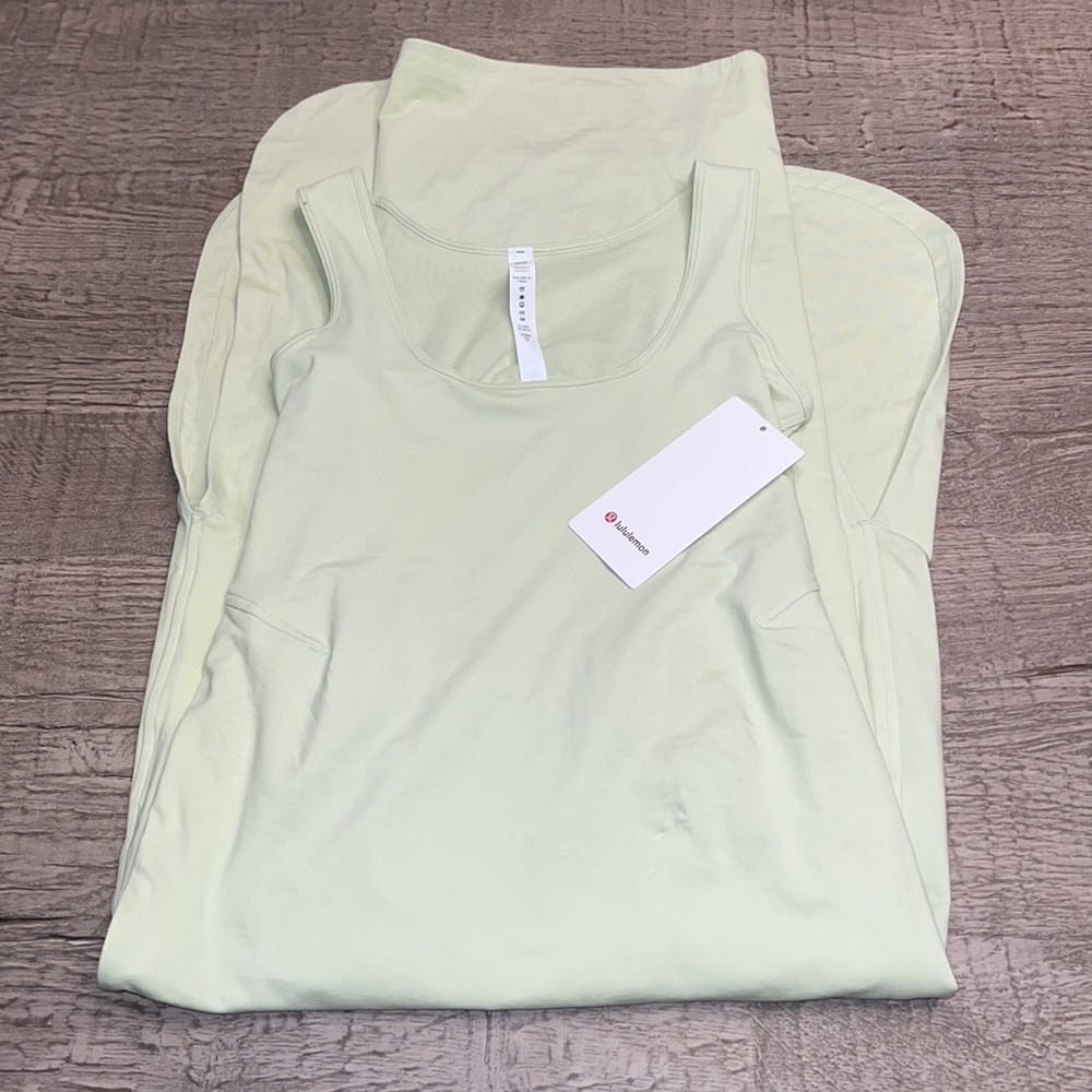 NWT Pima Cotton Open-Back Midi Dress - Picture 6 of 7